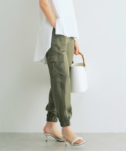「GALLARDAGALANTE」 カーゴパンツ 0 ネイビー レディース_画像9