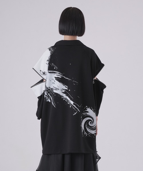 「狐独」 半袖Tシャツ LARGE オフホワイト メンズ_画像4