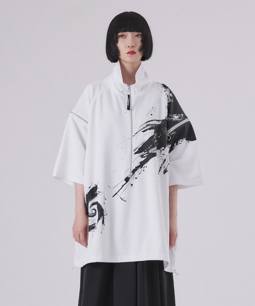 「狐独」 半袖Tシャツ LARGE オフホワイト メンズ_画像7