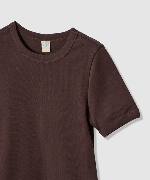 「allureville」 「FLORE FLORE」半袖Tシャツ 1 ホワイト レディース_画像3