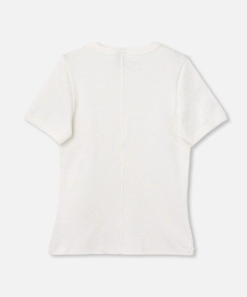 「allureville」 「FLORE FLORE」半袖Tシャツ 1 ホワイト レディース_画像6
