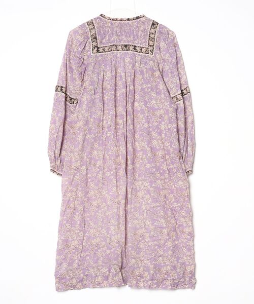 「ISABEL MARANT」 長袖ワンピース 36 パープル系その他2 レディース_画像2