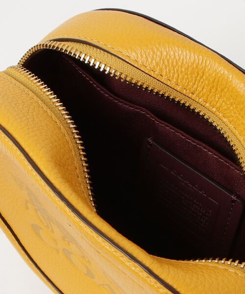 美品 COACH シグネチャー ショルダーバッグ オレンジ 黒 レザー COACH（コーチ） ショルダーバッグ - オレンジ レディース : ZOZOTOWN