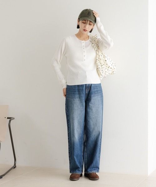 「LOWRYS FARM」 「NEW ERA」キャップ FREE ブラック レディース_画像4