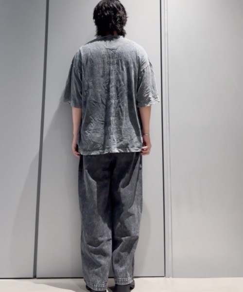 E. Tautz ブルー ワイド　デニムパンツ バルーンシルエット E. Tautz ブルー ワイド デニムパンツ バルーンシルエット