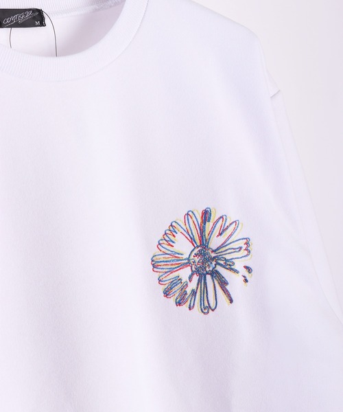 WESTSEA（ウエストシー） トレーナー スウェット ビッグシルエット 花 