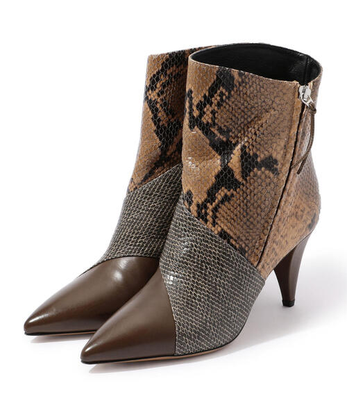 受賞店舗 ブーツ Isabel Marant Latts レザーパッチワークミドルブーツ Zozotown Paypayモール店 通販 Paypayモール 人気満点 Www Skylanceronline Com