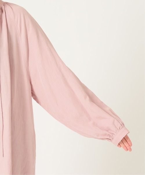 IENA LA BOUCLE（イエナラブークル） シャツ ブラウス 麻Vネック 