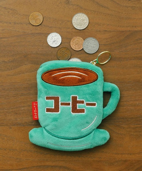 ニューレトロ ポーチ ダイカットポーチ ミニ コーヒーカップ