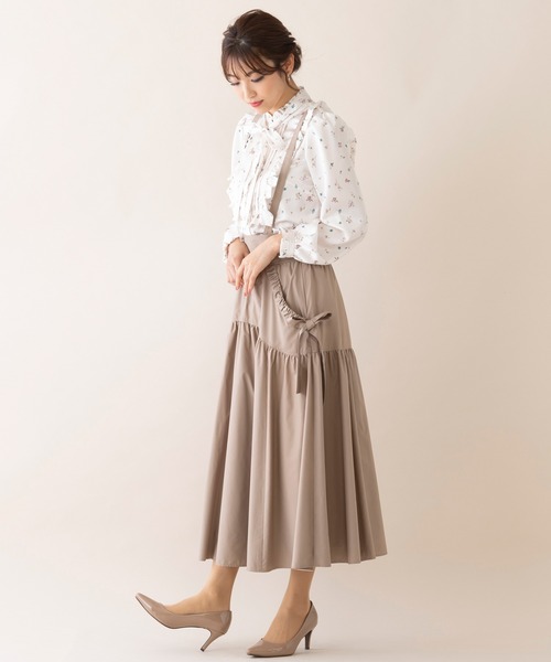 【新品】ローズティアラ RoseTiara パウダータフタバルーンスカート Rose Tiara（ローズティアラ） スカート タフタサスペンダー付き