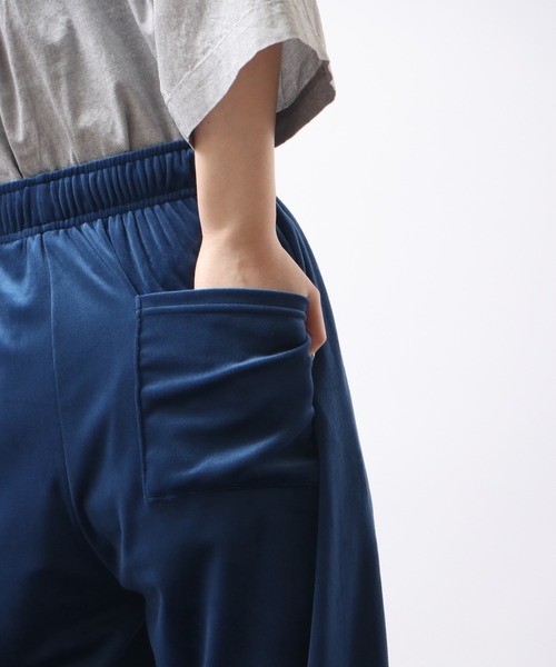 FUNALIVE（ファンアライブ） パンツ PAGE ONE ストレッチベロアロング