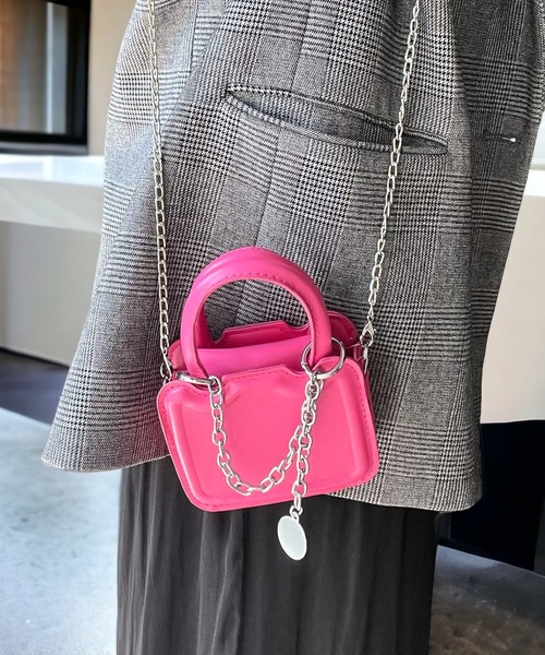 限定1点‼️【新品 完売品】便利で実用性２way♪チェーン付き★ショルダーバッグ one after another NICE CLAUP ショルダーバッグ バッグ チェーン