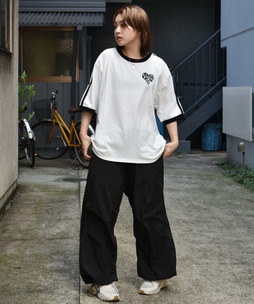 オーバーサイズ Uruレタリング刺繍 FC オフィシャル Tシャツ Mサイズ オーバーサイズ Uruレタリング刺繍 FC オフィシャル Tシャツ M