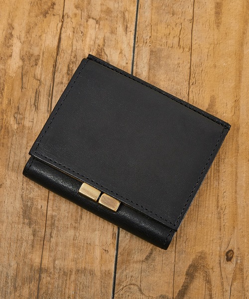 SLOW 二つ折り 二つ折り財布 財布 スロウ / bono-clasp mini wallet