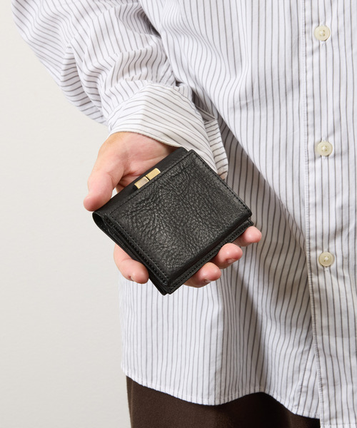 SLOW 二つ折り 二つ折り財布 財布 スロウ / bono-clasp mini wallet