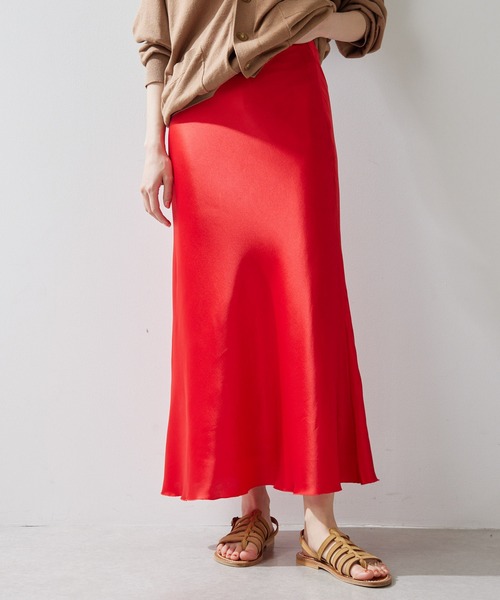 スカート シルクフレアスカート レディース : 83471419 : ZOZOTOWN  