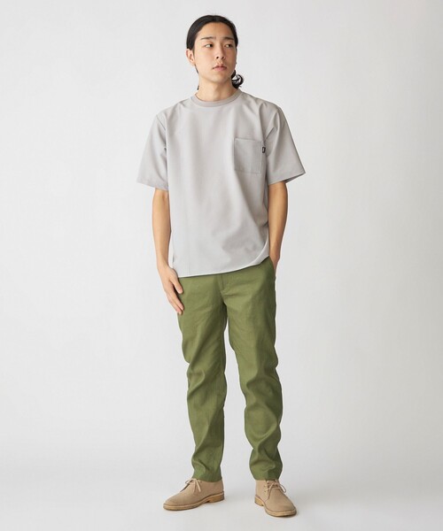 SHIPS tシャツ SHIPS: COOLMAX(R) シアサッカー Tシャツ メンズ