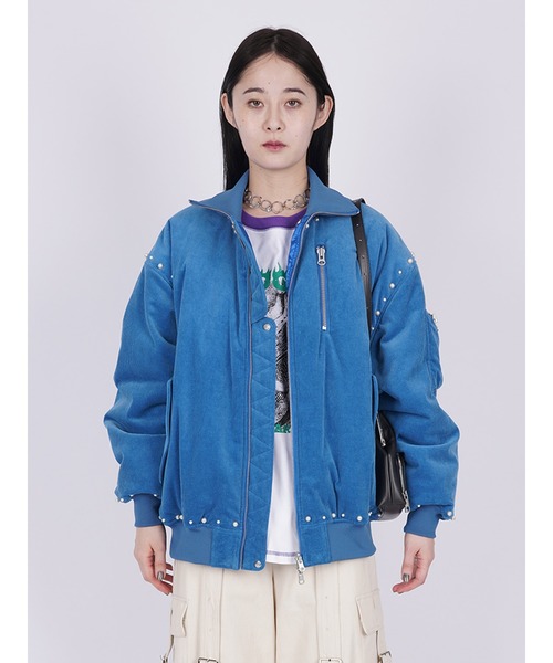 ジャケット MA-1 Pearl Oversized MA-1 レディース : 84426419 