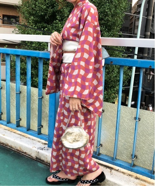 DOUBLE NAME 浴衣 「夏場でも涼しい！」一人で楽チン着付け