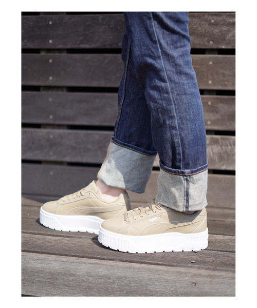 PUMA プーマ Karmen II ウィメンズ シューズ セール】PUMA プーマ ウィメンズ カルメン 2 レザー スニーカー
