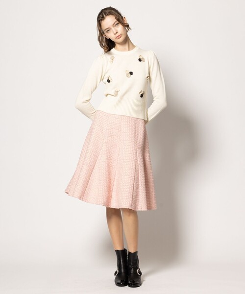 新品 TOCCA ミドル丈台形スカート TOCCA スカート SMALL STAR : ZOZOTOWN Yahoo!店 - 通販 - Yahoo