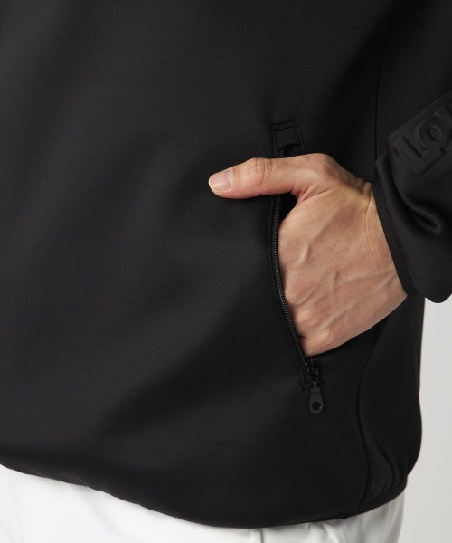 ブルゾン アウター LOUDMOUTH/ラウドマウス ゴルフウェア ハーフジップ