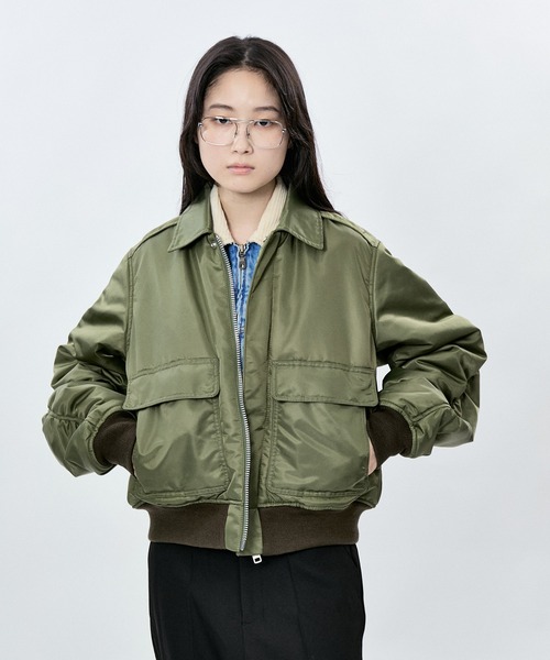 MTOR A2 MILITARY ARM VOLUME BLOUSON ブルゾン セール】A2 MILITARY ARM VOLUME BLOUSON（ブルゾン）｜M TO R