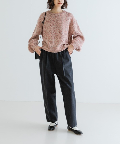 URBAN RESEARCH / アーバンリサーチ 『WEB限定』カラーメランジエアリークルーネックニット URBAN RESEARCH ニット セーター 「WEB限定」カラーメランジ