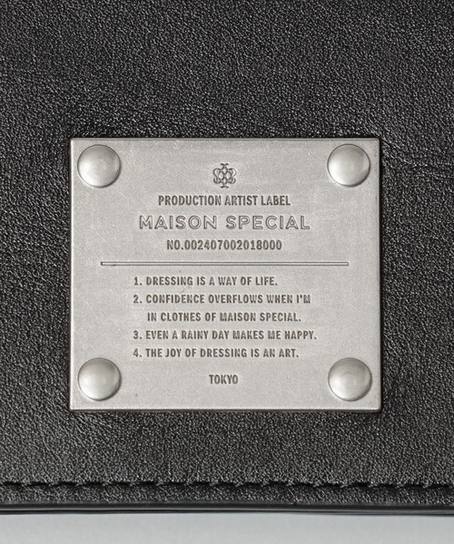カードケース 「UNISEX」Metal Plate Card Case/メタルプレートカードケース「MAISON SPECIAL/メゾンスペシャル」_14