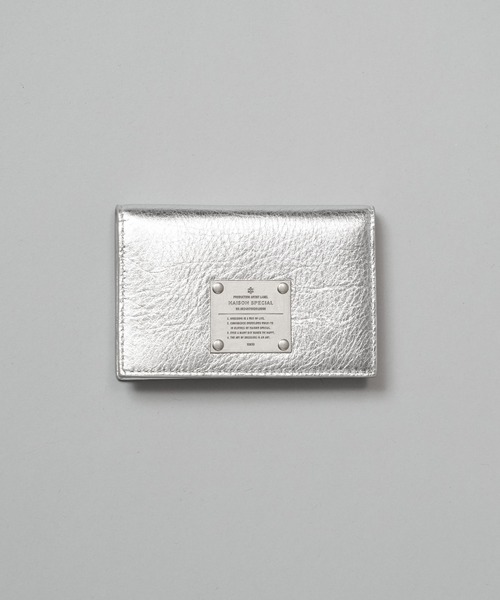 カードケース 「UNISEX」Metal Plate Card Case/メタルプレートカードケース「MAISON SPECIAL/メゾンスペシャル」_7