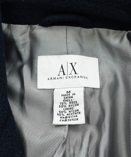 新品、未使用品チェスターコート アルマーニエクスチェンジ ARMANI EXCHANGE（アルマーニエクスチェンジ）の「【A|X