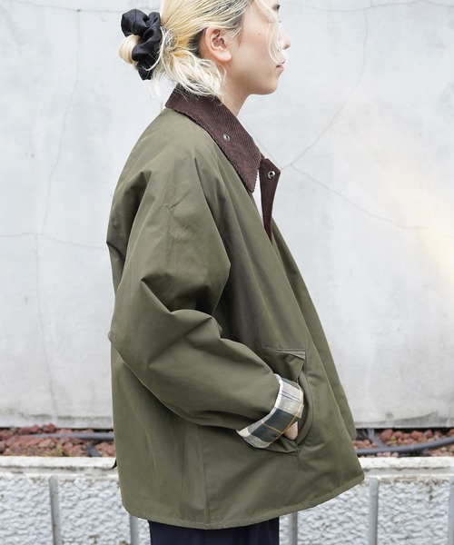[Barbour] блузон 40 черный женский 