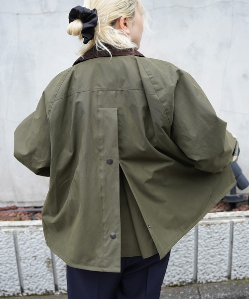 [Barbour] блузон 40 черный женский 