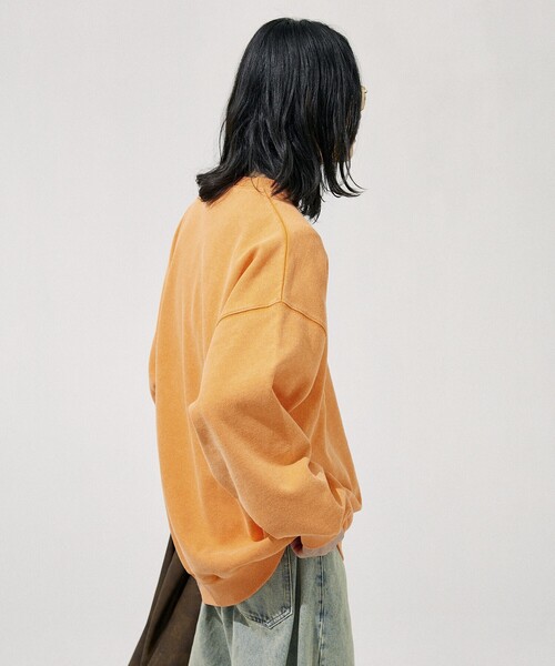 nautica ベージュ クルーネック トレーナー NAUTICA トレーナー スウェット NAUTICA/ノーティカ Bleach