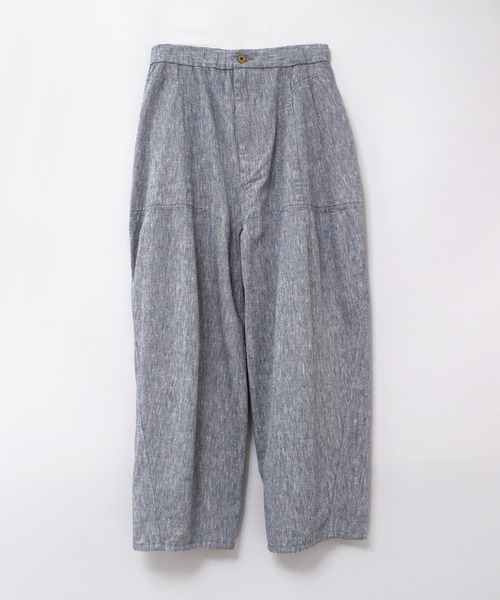 URCH RNA パンツ R4302 リネンレーヨンコックパンツ レディース