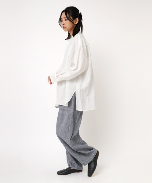 URCH RNA パンツ R4302 リネンレーヨンコックパンツ レディース  