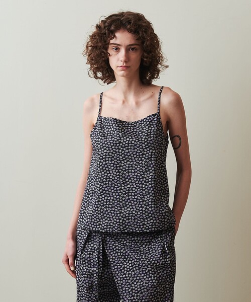 ブラウス シャツ 「Steven Alan」リバティプリント キャミソール レディース