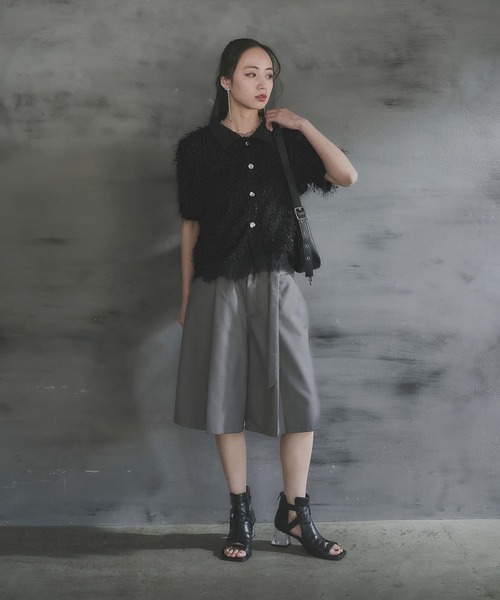 HARE 2WAYフリンジZIPカーディガ HARE（ハレ）の「2WAYフリンジZIPカーディガン(HARE
