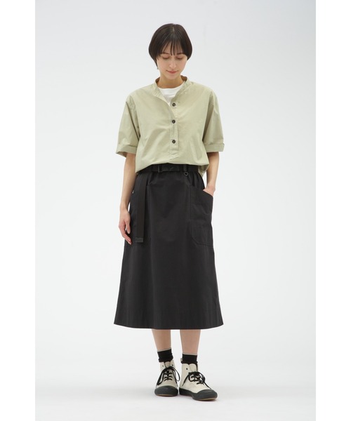 美品 MHL. WASHED COTTON POPLIN スカート MHL. スカート WASHED COTTON POPLIN : ZOZOTOWN Yahoo!店