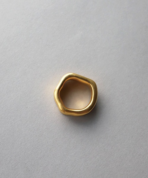 TEN. 18KGP ファネルリング　15号 TEN. 指輪 リング 18KGP ファネルリング レディース メンズ : ZOZOTOWN