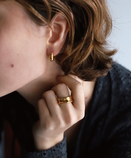 TEN. 18KGP ファネルリング　15号 TEN. 指輪 リング 18KGP ファネルリング レディース メンズ : ZOZOTOWN