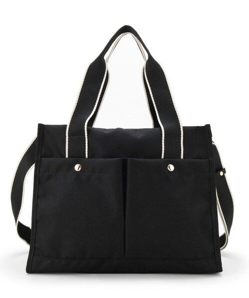 【Gentlewoman】Brightlight Double Strap トート ブラック Gentlewoman】Brightlight Double Strap トート ブラック