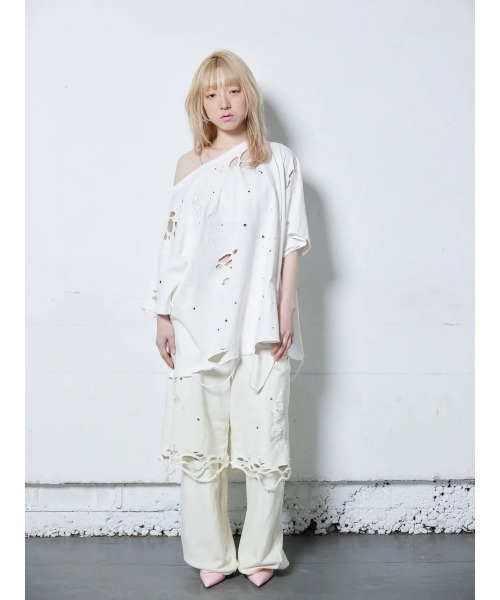 neith. スウェットパンツ ジャージ neith./ネイス/Rose Crush Sweat 
