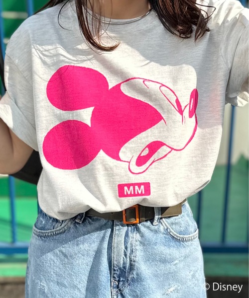 Disney（ディズニー） tシャツ 「」別注/ミッキーマウス / MMロゴ