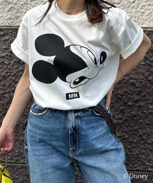 コーチ Tシャツ プリント ミッキーマウス 半袖 コットン トップス レディース 公式】COACH – コーチ | 【DISNEY x COACH】ミッキーマウス