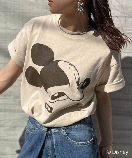 Disney（ディズニー） tシャツ 「」別注/ミッキーマウス / MMロゴ