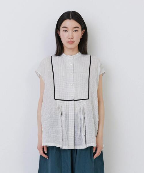 conges payes ADIEU TRISTESSE ブラウス conges payes ADIEU TRISTESSE ブラウス シャツ パッチワーク