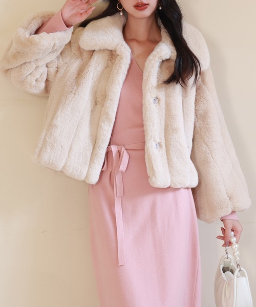 「SAISON DE PAPILLON」 ジャケット S ベージュ レディース_画像4