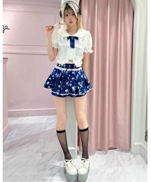 Ank Rouge ブラウス シャツ 星座のブラウス レディース