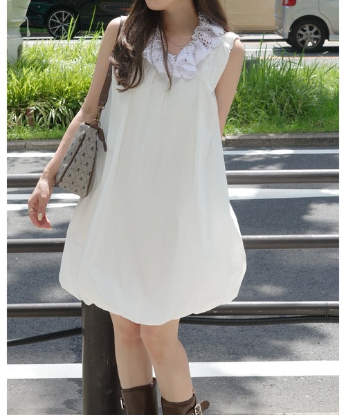 JUMELLE（ジュメロ） つけ襟 付け襟 「Casselini」レース付け襟